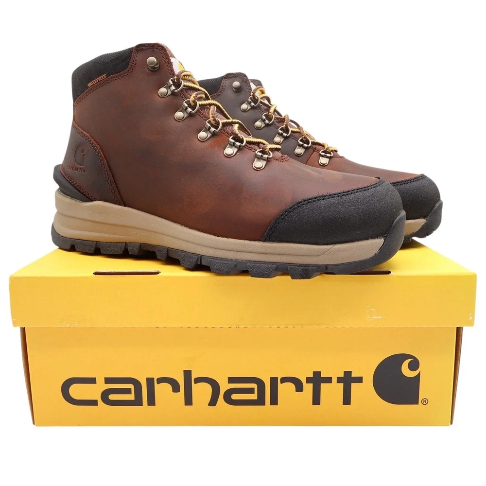 Carhartt Modern Gilmore Work Boots Mens 11 M Leather Alloy Toe Waterproof NWT